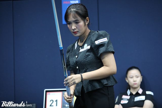 스롱은 64강전에서 최고 애버리지 2.778과 2.273의 애버리지를 이번 4차 투어까지 두 차례 기록했다.