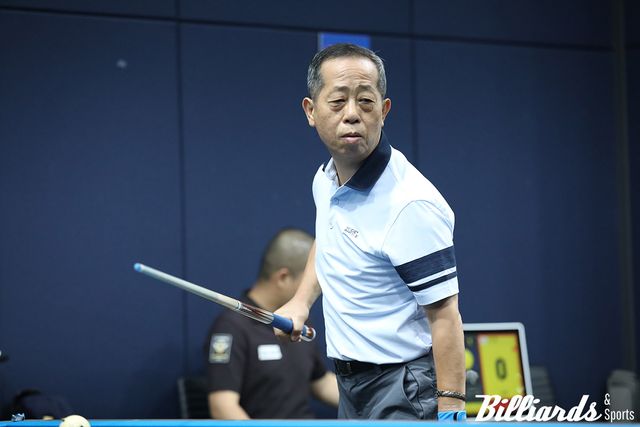 노익장을 발휘한 김정규가 '웰컴 해결사' 김종원을 꺾고 64강에 진출했다. 사진=고양/이용휘 기자