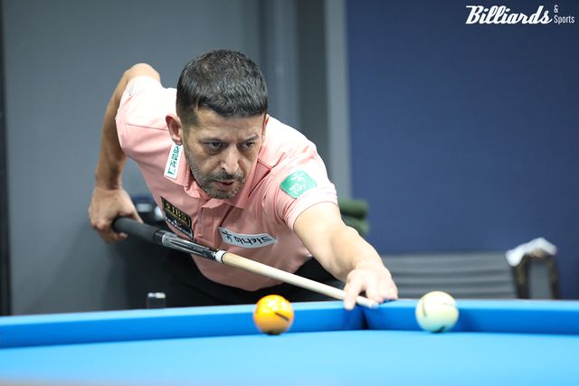 한 달 만에 복귀한 무라트 나지 초클루(하나카드)는 3-1로 배준수를 꺾고 64강에 올라갔다.