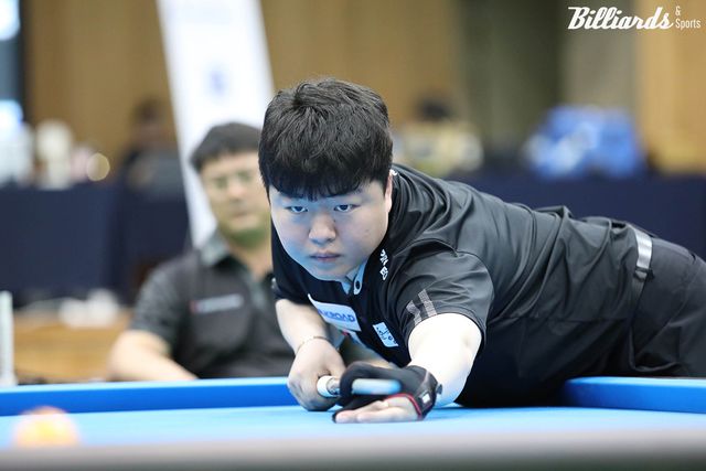 조명우(서울시청)가 2025 경남고성군수배 전국당구대회' 준결승에 진출, 올해 7번째 국내외 대회 정상에 도전한다.&nbsp; 사진=이용휘 기자