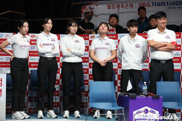 3라운드에서 2승 5패로 침체에 빠진 하이원리조트.