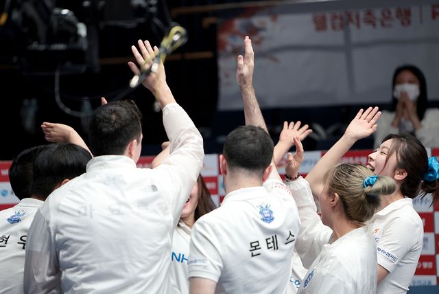 NH농협카드는 3라운드에서 7승 2패(승점19)로 2위를 차지했다.