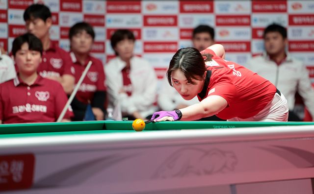 3라운드 MVP에 선정된 SK렌터카 강지은.