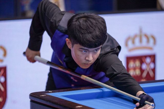 한국의 주니어 아시아챔피언 김도현(상동고부설방통고)이 주니어 세계선수권 준결승에서 아쉽게 1점 차로 패해 결승행이 좌절됐다.&nbsp; 사진=SOOP 제공&nbsp;