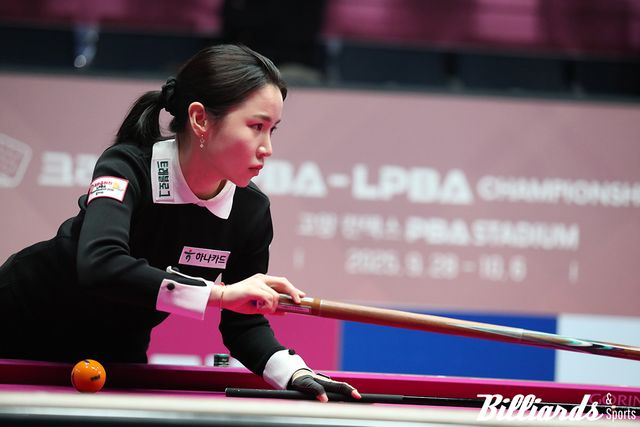 김도경의 추격을 따돌리고 무사히 64강에 안착한 김진아(하나카드)