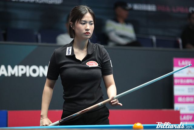 박정현(하림)이 5차 투어 예선 두 경기를 모두 1점대에 육박하는 공격력을 앞세워 25점을 완주하고 승리를 거뒀다.&nbsp; 사진=이용휘 기자