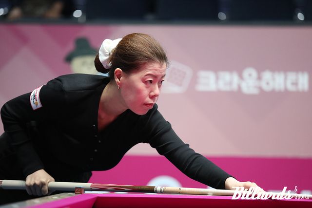 이은경을 25:5(31이닝)로 꺾은 이마리는 64강에서 정수빈(NH농협카드)과 대결한다.