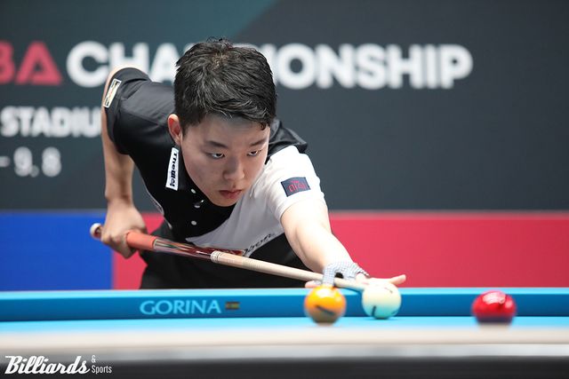 이번 시즌에 부진한 김영원(하림)은 두 차례 정규투어에서 128강 탈락했으나, 이번 4차 투어에서 승리를 거두고 64강에 진출했다.&nbsp; 사진=고양/이용휘 기자