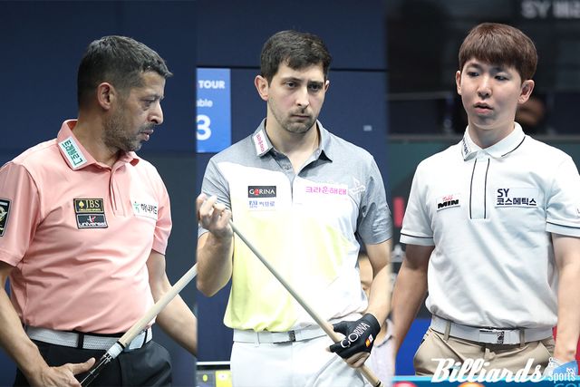 이번 시즌 PBA 챔피언 무라트 나지 초클루와 다비드 마르티네스, 모리 유스케도 무난히 64강에 진출했다. 사진=고양/이용휘 기자