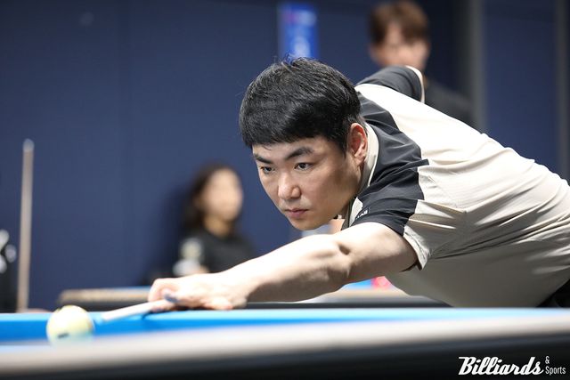 이상대(휴온스)는 애버리지 2.045와 하이런 10점을 기록하며 128강전을 승리했다.