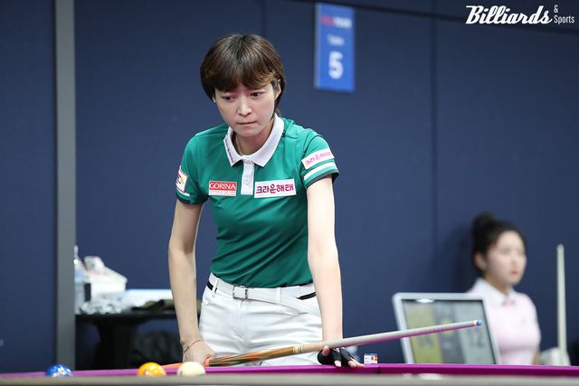 64강에서 김명희에게 일격을 맞고 탈락한 임정숙.