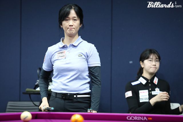 이미래에게 64강에서 패한 최보람.