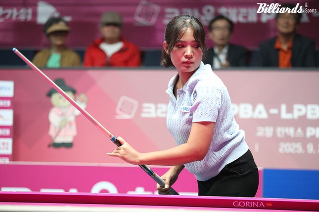 스롱 피아비(우리금융캐피탈)는 5차 투어 32강에서 탈락하며 4회 연속 결승 진출은 무산됐다.