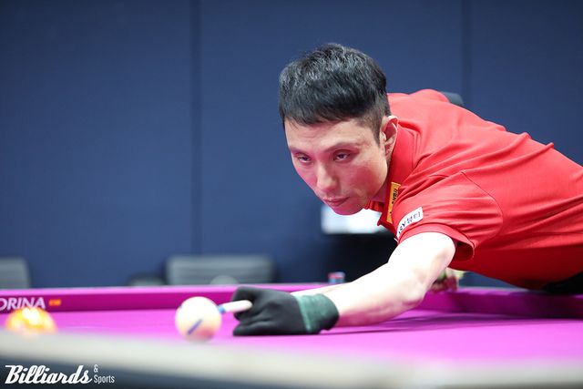 최원준1(에스와이)은 애버리지 2.087로 애태희를 3-1로 꺾었다.