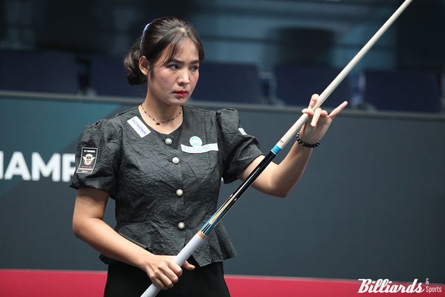 3회 연속 우승에 도전하는 스롱은 16강전을 승리할 경우 8강에서 임정숙(크라운해태)-김다희(하이원리조트) 경기 승자와 준결승행을 다툰다.