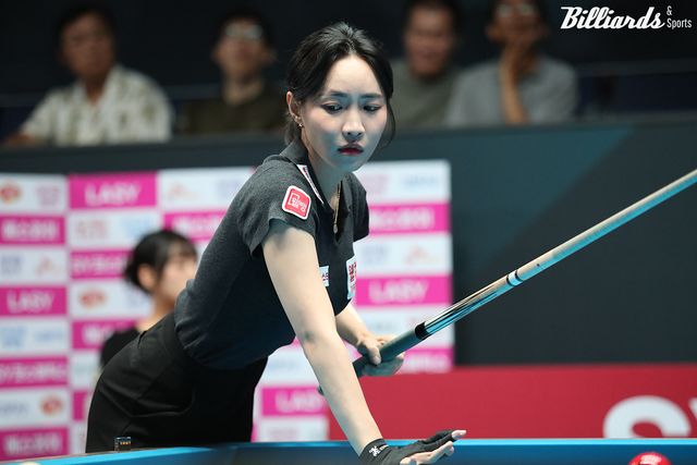 최혜미는 21-22시즌 2차 투어 8강전에서 김가영에게 2-0으로 승리한 바 있다.