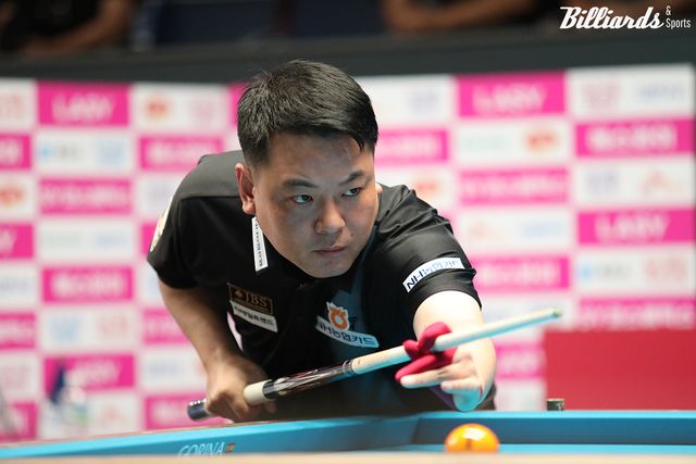 조재호(NH농협카드)는 4일 열린 4차 투어 64강전에서 승부치기에서 져 탈락했다.&nbsp; 사진=고양/이용휘 기자