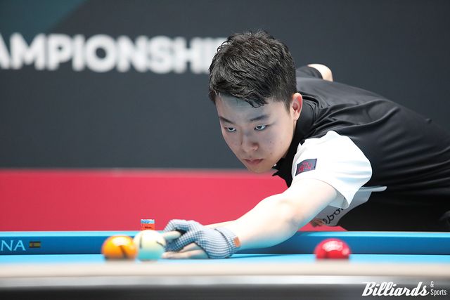 김영원(하림)이 4차 투어 16강에 진출하며 부활의 날갯짓을 시작했다. 5일 열린 32강전에서 김영원은 신남호를 3-0으로 제압하고 영봉승 행진을 이어갔다.&nbsp; 사진=고양/이용휘 기자