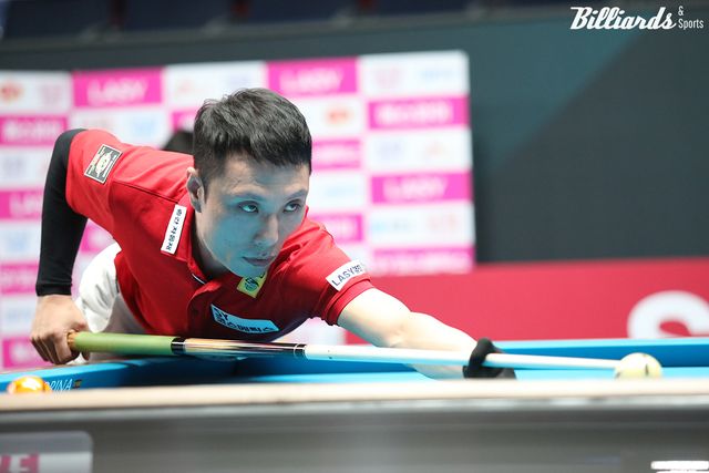 전날 64강에서 퍼펙트큐를 쳤던 최원준1(에스와이)은 32강에서 배정두를 3-1로 제압했다.&nbsp;