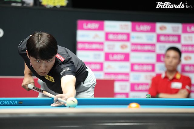 최성원(휴온스)이 4차 투어 16강전에서 최원준1(에스와이)을 세트스코어 3-0으로 꺾고 8강에 진출했다.&nbsp; 사진=고양/이용휘 기자