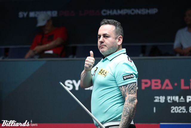 로빈슨 모랄레스(휴온스)는 이승진과 8강에서 맞붙는다.