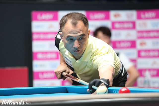 이승진은 세트스코어 2-2에서 5세트와 6세트를 따내 4-2로 승리를 거뒀다.