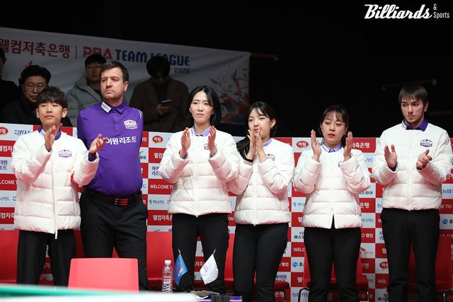 하이원리조트 선수들.