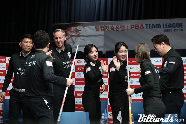 SK렌터카가 2년 연속 정규리그 1위를 확정하며 포스트시즌 파이널에 직행했다. 사진=고양/이용휘 기자