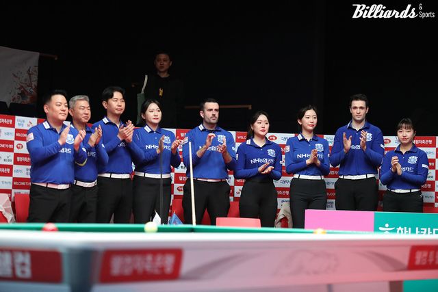 우리금융캐피탈을 꺾은 NH농협카드.&nbsp;&nbsp;사진=고양/이용휘 기자