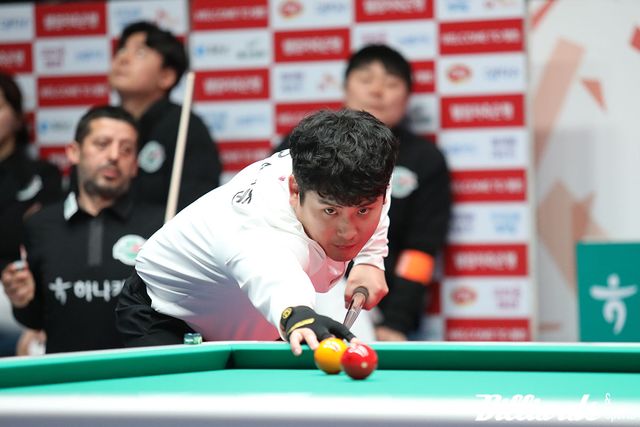 '임정숙 매직'을 완성하기 위해 7세트에 출전한 크라운해태의 오태준.