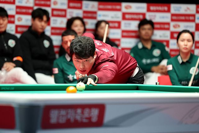 백민주와 4세트 승리를 합작한 노병찬.