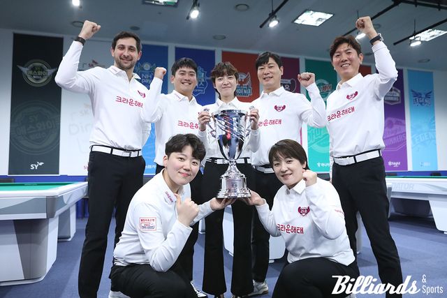 4라운드 우승을 차지한 크라운해태.