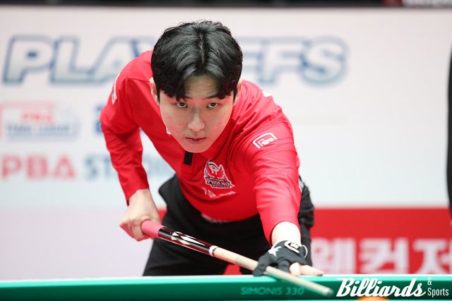 군 복무를 마치고 이번 시즌 웰컴저축은행으로 자동 복귀한 한지승은 현재 포인트랭킹 101위에 머물러 큐스쿨 강등 위기에 놓여 있다.