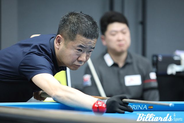 조건휘를 3-0으로 완파하고 64강에 오른 이종주.