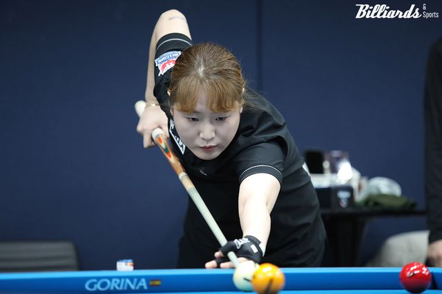 이지은은 최혜미(웰컴저축은행)에 이어 임정숙(크라운해태)을 꺾고 4년 1개월 만에 16강을 밟았다.