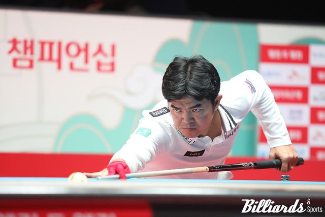 승부치기에서 하이런 6점을 치고 월드챔피언십 진출 희망을 살린 응우옌꾸옥응우옌. 사진=고양/김민영 기자
