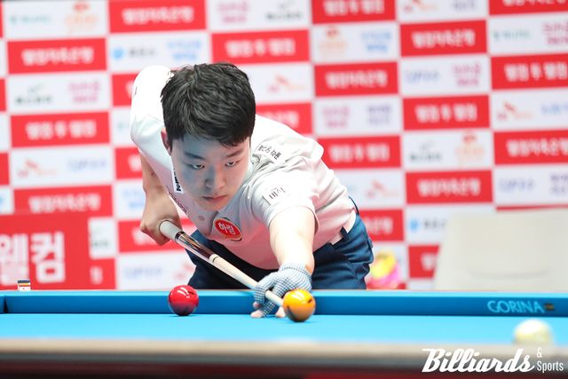 AVG. 2.143을 기록하며 32강에 오른 김영원.