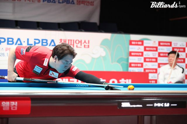 강동궁(SK렌터카)은 64강에서 박명규에게 세트스코어 3-1로 승리를 거두고 32강에 올라갔다.