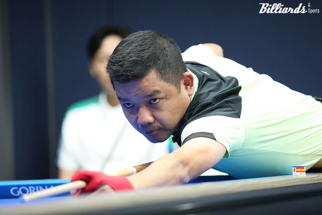 32강에서 강동궁과 대결하는 응우옌득아인찌엔(베트남).