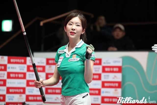 정수빈이 프로당구 데뷔 후 3년 4개월 만에 LPBA 투어 결승에 진출했다. 사진=고양/이용휘 기자