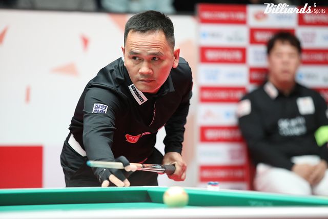 1세트와 7세트를 승리한 하림의 쩐득민(베트남).