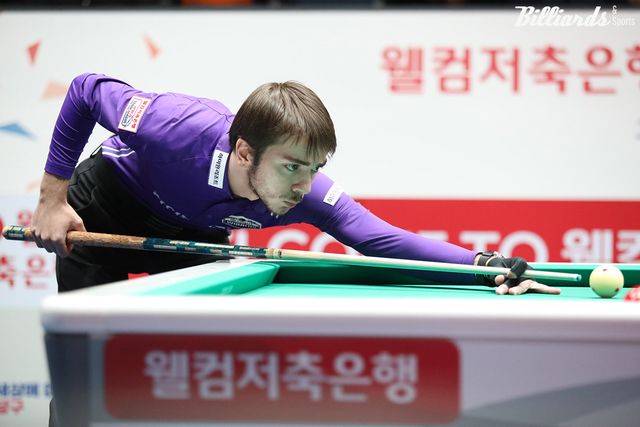 7세트에서 이틀 연속 승리를 거둔 부라크 하샤시(하이원리조트).