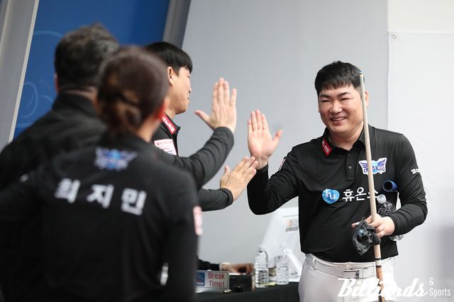 두 세트 승리로 팀 승리를 도운 이상대.