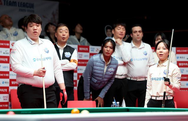 우리금융캐피탈 선수들.