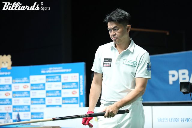베트남 선수 중 최초로 PBA 통산 2승을 거둔 응우옌꾸옥응우옌도 64강에 안착했다. 사진=고양/이용휘 기자