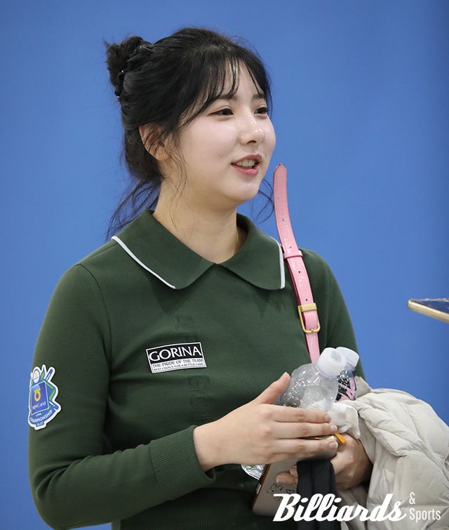 8강전 후 경기 소감을 말하고 있는 이선영.