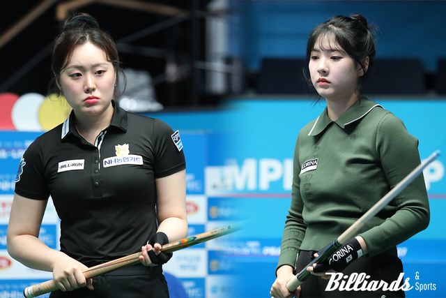 김보미(왼쪽)와 이선영(오른쪽)이 4강에서 맞붙는다. 사진=고양/이용휘 기자