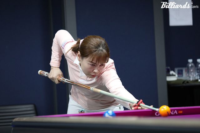 박정현과 16강에서 맞붙는 이신영.