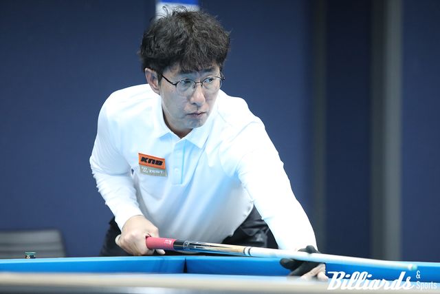 준결승전에서 이번 시즌 3차전 우승자 이종주를 세트스코어 3-0으로 물리치고 결승에 오른 문호범. 고양/이용휘 기자.