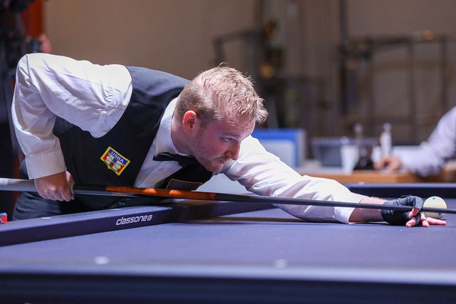 조명우와 이번 대회 첫 경기에서 대결하는 미국의 레이먼 그루트.